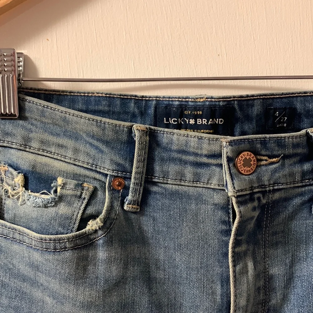 Lucky jeans size 27 Ava Skinny - Picture 2 of 3